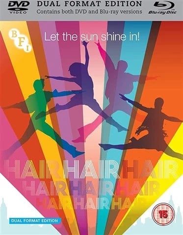 Hair (15) 1979 BR+DVD Bluray Region 2 PAL Brand New