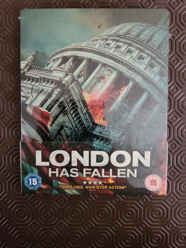 Edition London Has Fallen Steelbook Bluray Brand New