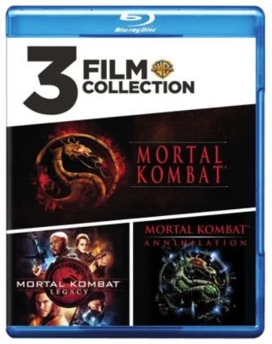 MORTAL KOMBAT/MORTAL KOMBAT 2/MORTAL KOMBAT Region free Blu Ray Brand New