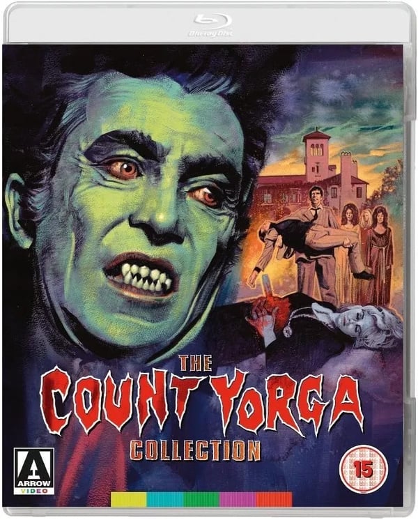 THE COUNT YORGA COLLECTION Bluray Bob Kelljan Robert Quarry R2 Brand New