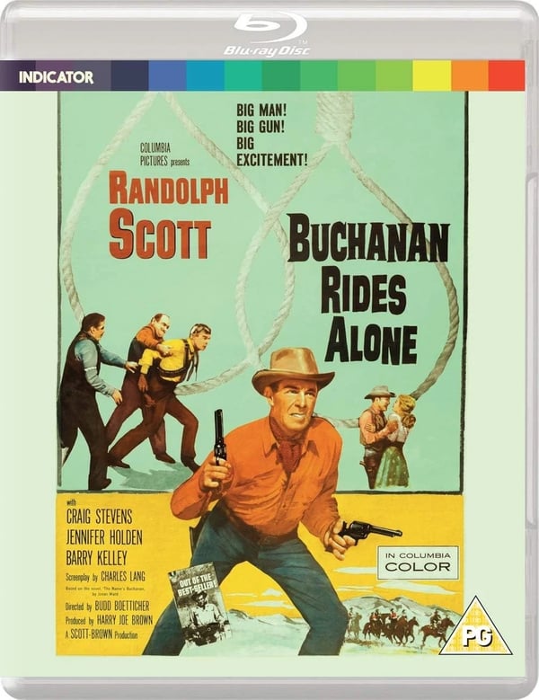 Buchanan Rides Alone (PG) Bluray Region 2 PAL Brand New