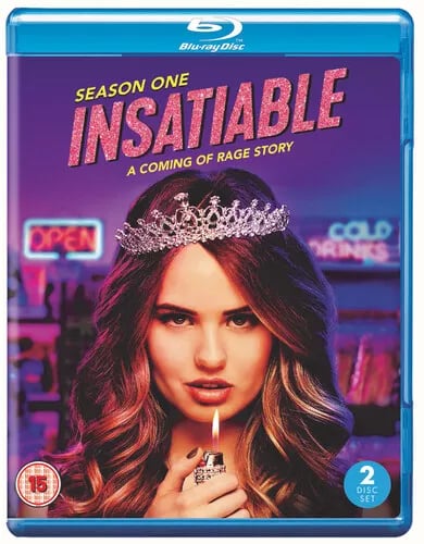 Insatiable: Season 1 Bluray (2020) Dallas Roberts cert 15 2 discs Brand New