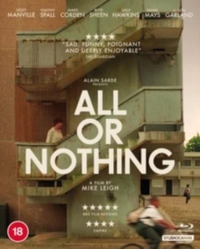 All Or Nothing Region B Blu Ray Brand New