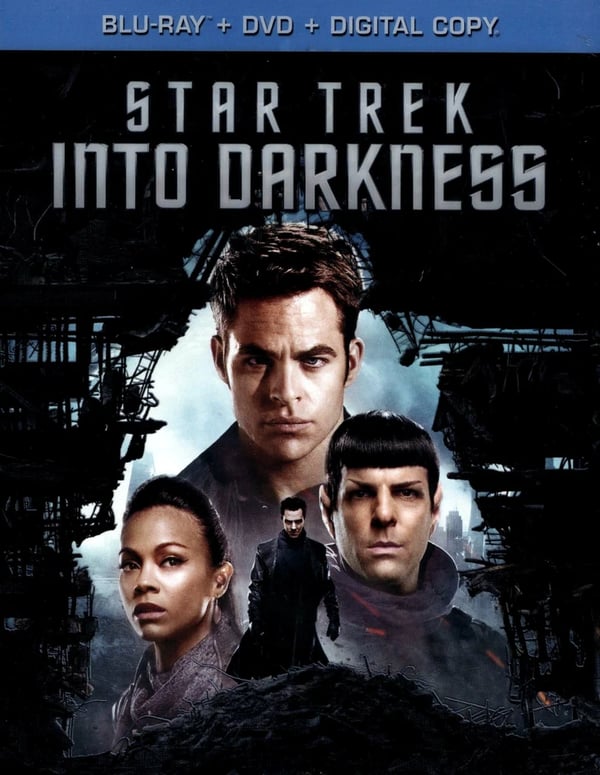STAR TREK INTO DARKNESS 2013 / Region A Bluray Brand New STAR TREK INTO DARKNESS 2013 / Region A Bluray Brand New