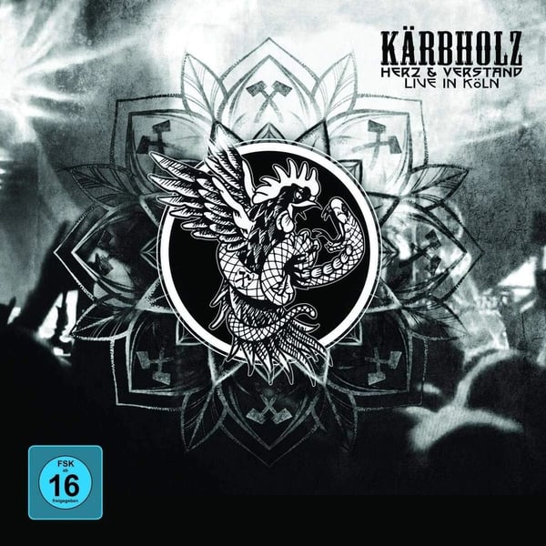 Kärbholz Herz & Verstand Live in Köln (Bluray) Kärbholz Brand New