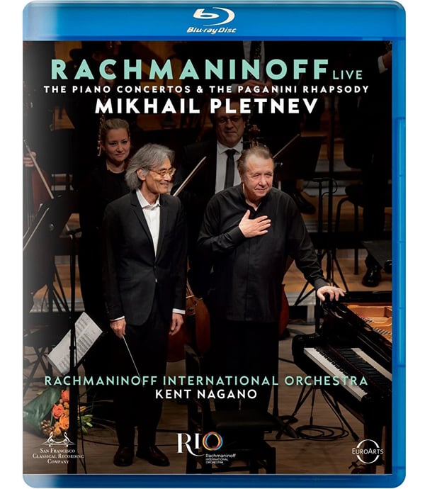 Rachmaninoff Live: The Piano Concertos & the Paganini Rhapsody (Bluray) Brand New