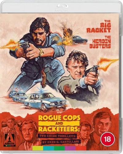 Rogue Cops and Racketeers: Two Thrillers By Enzo G. Castellari [Region B] Brand New