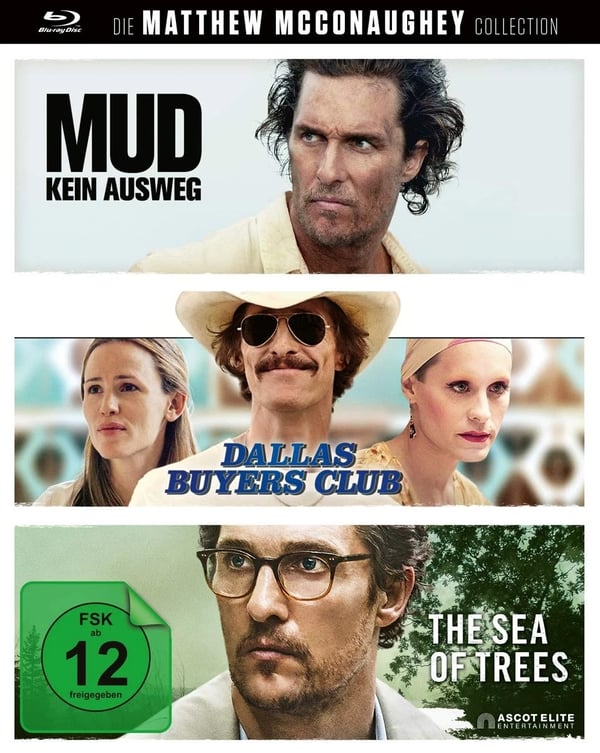 Matthew McConaughey Collection (Bluray) Brand New