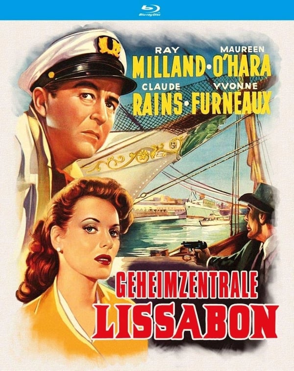 Geheimzentrale Lissabon (Filmjuwelen) (Bluray) Brand New