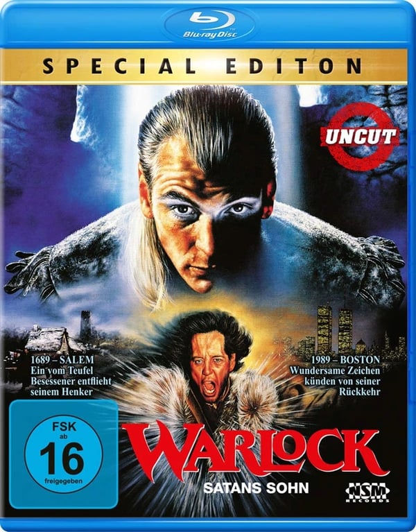 Warlock Satans Sohn (Uncut) (Special Edition) (Bluray) Brand New