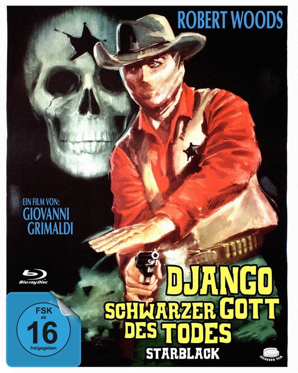 Django Schwarzer Gott des Todes Starblack (inkl. Schuber) (Bluray) Brand New