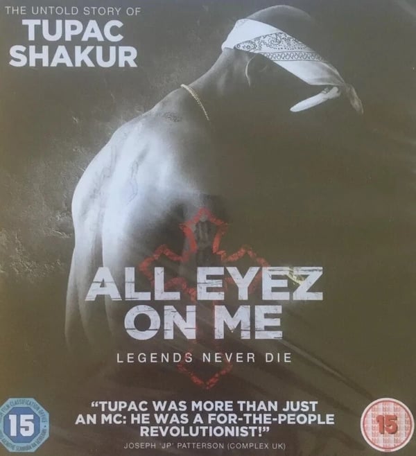 BluRay ALL EYEZ ON ME 2pac Tupac Shakur Untold Story Hip Hop Rap Biggie Eyes Brand New