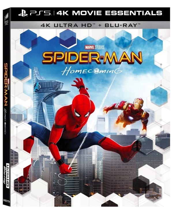 SpiderMan Homecoming 4K Ultra HD+BluRay (4K UHD Bluray) Brand New