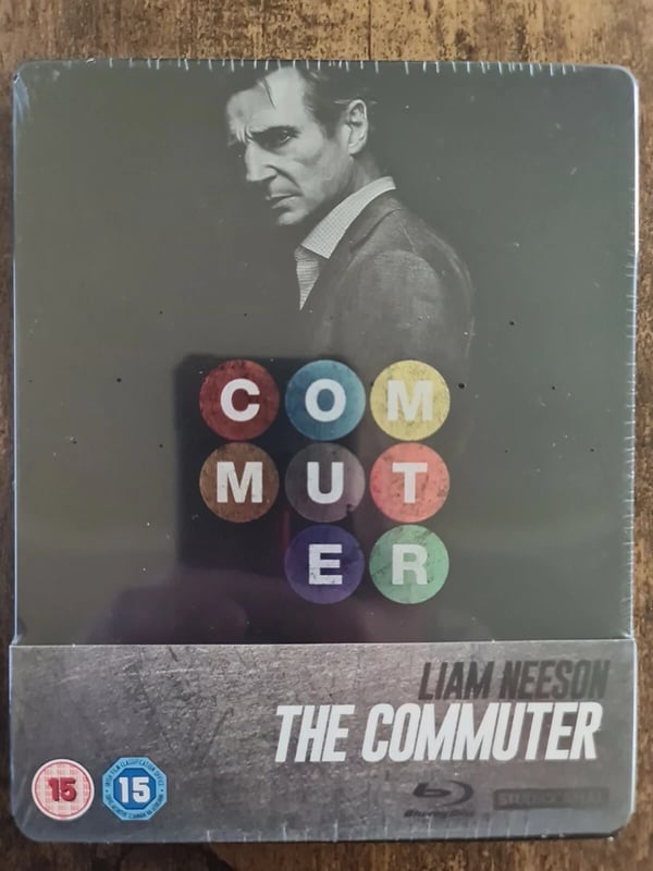 THE COMMUTER BLURAY STEELBOOK LIAM NEESON Brand New