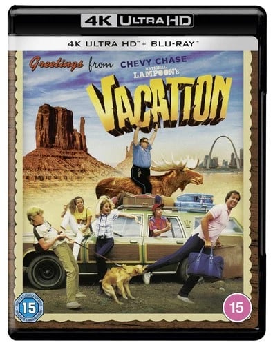 National Lampoon's Vacation Bluray (2023) Chevy Chase, Ramis (DIR) cert 15 2 Brand New