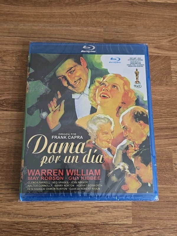 Dama por un DÃ­a Bluray REGION LIBRE.ABC (NUEVO PRECINTADO) (15 Enero 2013) Brand New