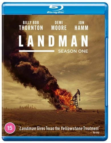 Landman: Season One Bluray (2025) Billy Bob Thornton cert 15 3 discs Brand New