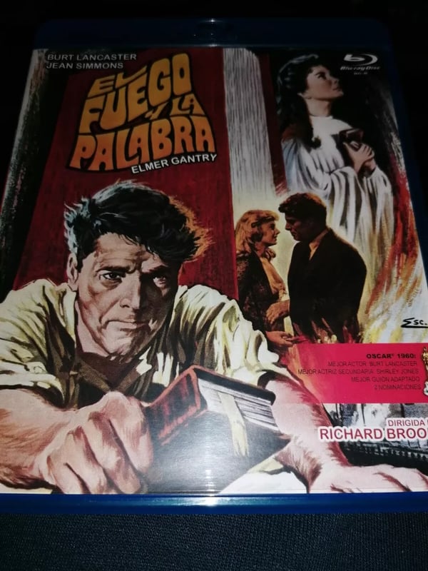 ELMER GANTRY (1960) BLU RAY ABC BURT LANCASTER, JEAN SIMMONS Brand New