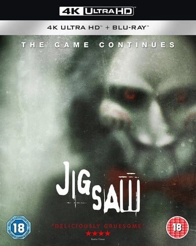Jigsaw Bluray (2018) Laura Vandervoort, Spierig (DIR) cert 18 2 discs Brand New