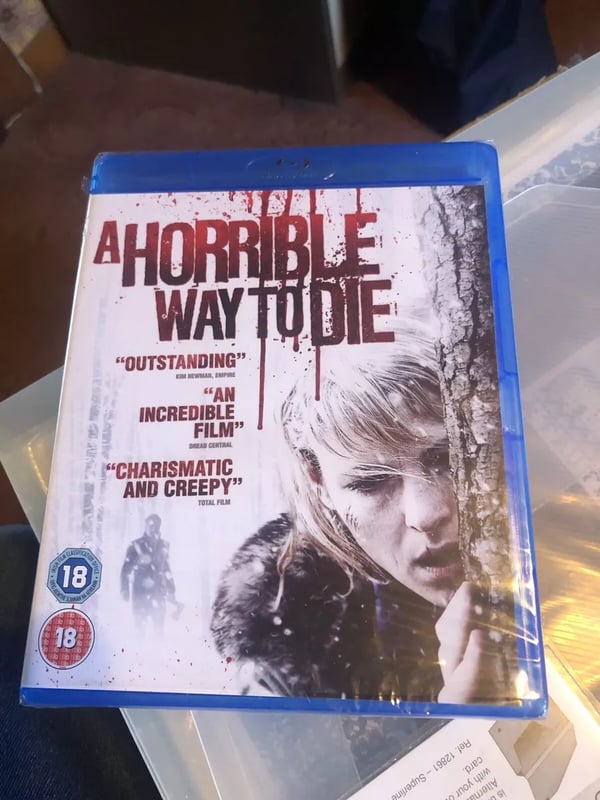 A Horrible Way To Die (2010) BluRay Adam Wingard Amy Seimetz Brand New