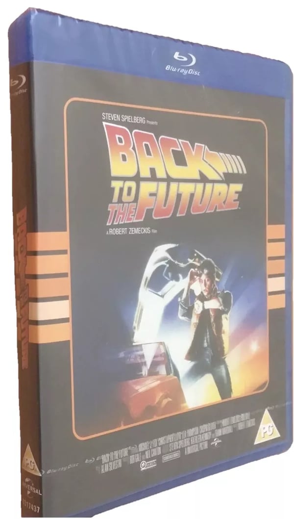Back To The Future HMV RETRO BOX BLURAY BTTF Not 4K UHD Brand New