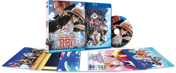 One Piece Film: Red (Limited Edition Bluray + 6 cards) (Bluray) Goro Taniguchi Brand New