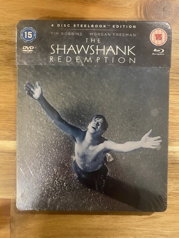 Shawshank Redemption Limited Edition Steelbook Brand New