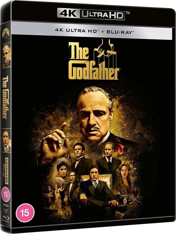 The Godfather 4k Ultra Hd + [BLURAY] [Region B] Brand New