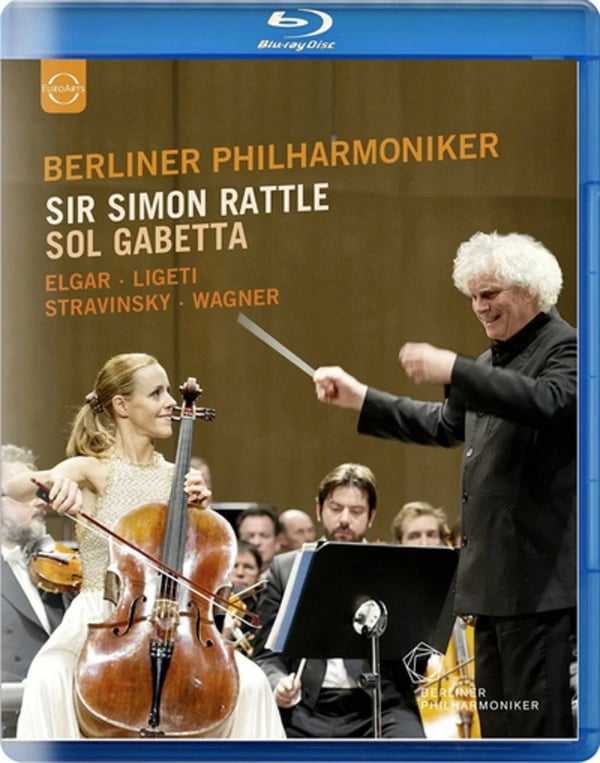 Sir Simon Rattle and Sol Gabetta (Bluray) Berliner Philharmoniker Sol Gabetta Brand New
