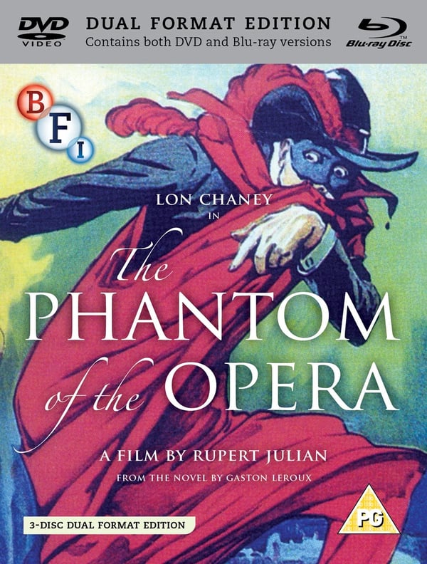 The Phantom of the Opera (Bluray) Snitz Edwards Norman Kerry Gibson Gowland Brand New