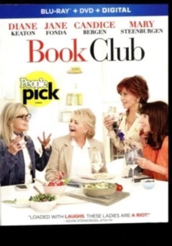 BOOK CLUB Region A Blu Ray,US Import Brand New