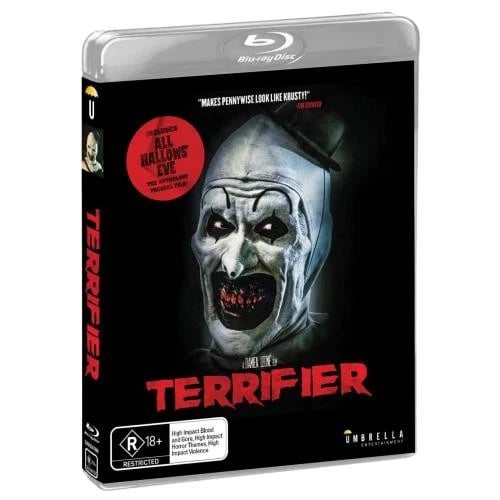 TERRIFIER Region Free Blu Ray Brand New