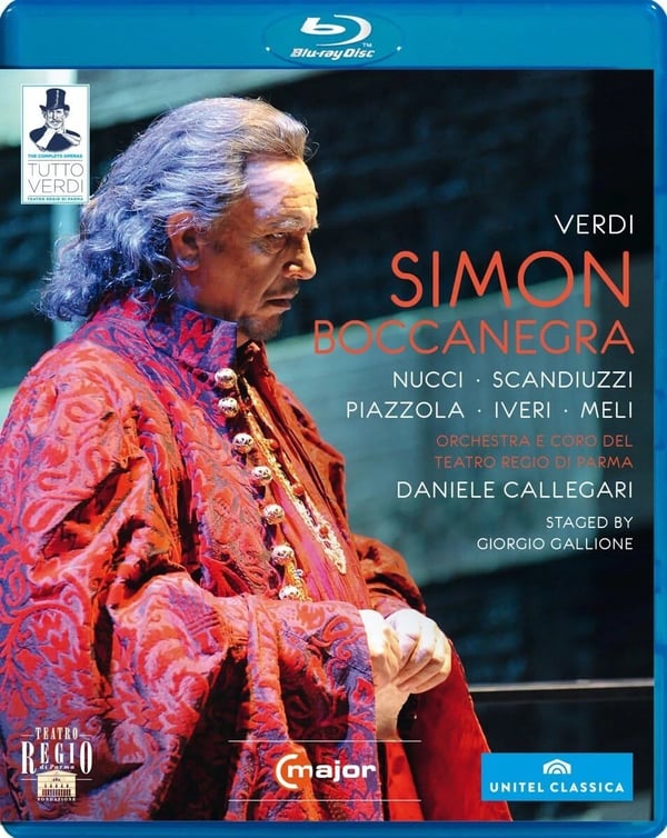 Verdi: Simon Boccanegra [Parma 2010] [Nucci, Scandiuzzi, Piazzola, Iveri, Meli] Brand New