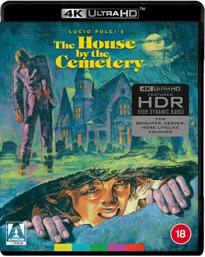 The House By the Cemetery Bluray (2024) Paolo Malco, Fulci (DIR) cert 18 Brand New