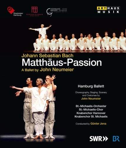 MatthÃ¤usPassion: Hamburg Ballett DVD (2016) GÃ¼nter Jena cert E 2 discs Brand New