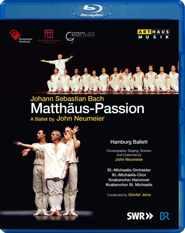J.S. Bach: MatthÃ¤usPassion Ein Ballett von John Neumeier (Bluray) Bach J.s. Brand New