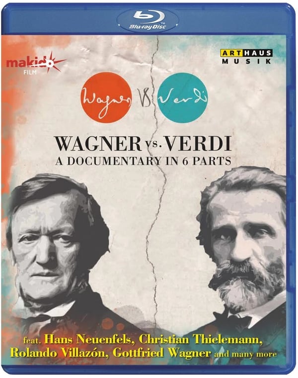Wagner vs Verdi: Documentary (Bluray) Hans Neuenfels Christian Thielemann Brand New