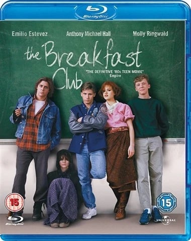 Breakfast Club, The (15) 1985 VHS Ed. BR+DVD Bluray Brand New