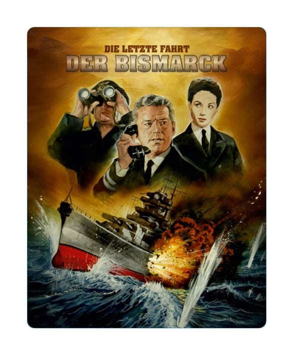 Die letzte Fahrt der Bismarck LTD. Novobox Klassiker Edition LTD. (Bluray) Brand New