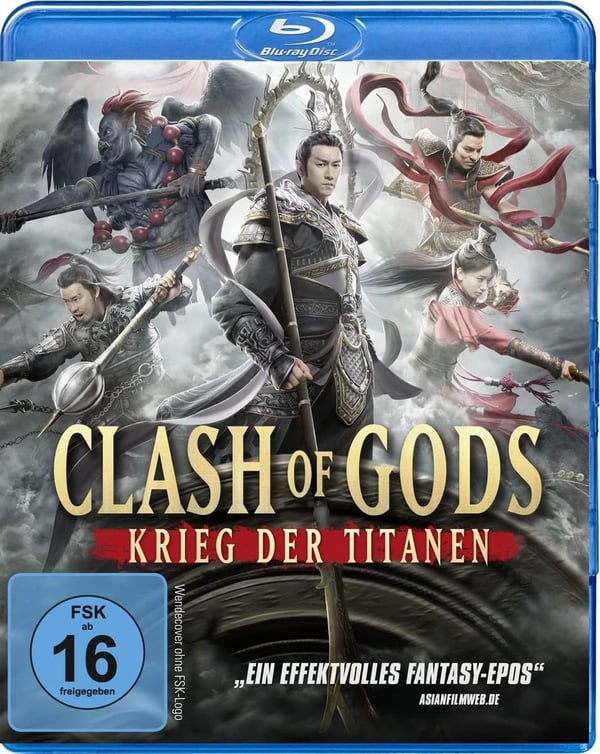 Clash of Gods Krieg der Titanen (Bluray) Zhilu, Zhang, Yeungming, Wan Brand New
