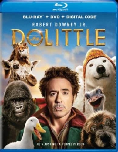 DOLITTLE Region A Blu Ray,US Import Brand New