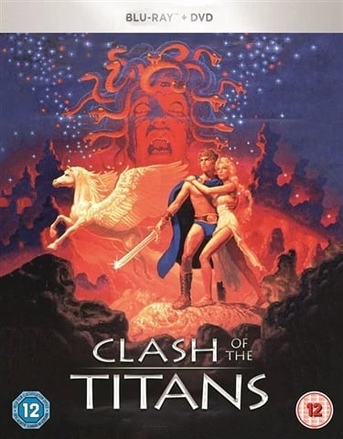 CLASH OF THE TITANS BLURAY Harry Hamlin Judi Bowker MOVIE FILM R2 Brand New