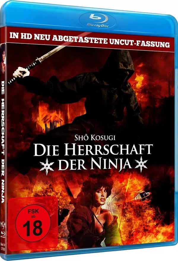 NINJA 3 III: DOMINATION 1984 / Uncut & Remastered / Sho Kosugi RB Bluray Brand New