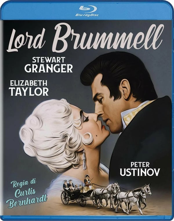 BEAU BRUMMELL 1954 / Stewart Granger / Elizabeth Taylor Region B Blu Ray Brand New