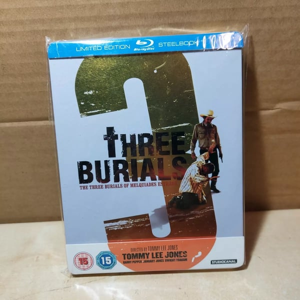 The Three Burials Of Melquiades Estrada Ltd Ed Bluray Steelbook Brand New