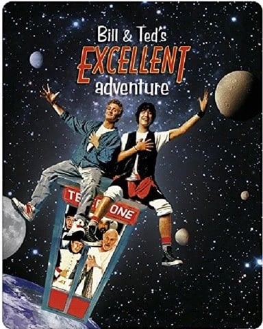 Bill & Ted's Excellent Adventure (PG) 1989 Limited Ed. Steelbook Bluray Brand New