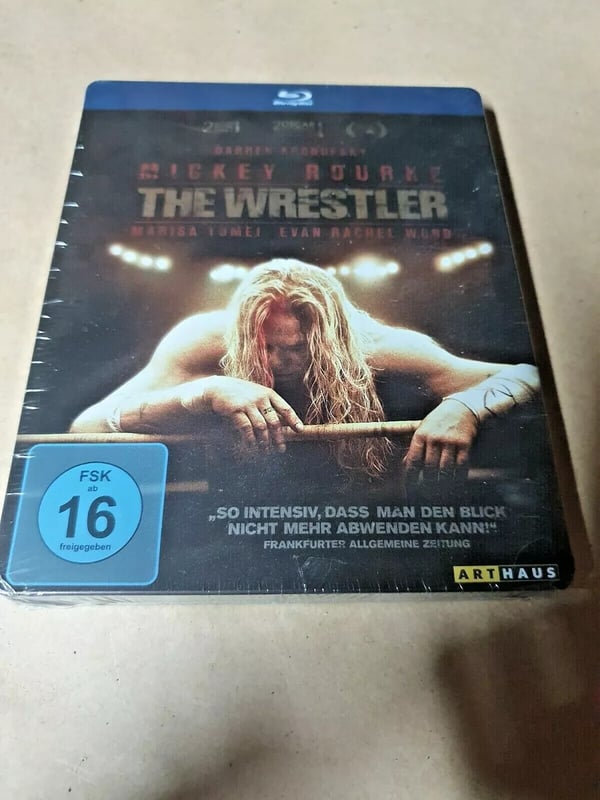 The Wrestler BluRay Limited Edition Exclusive Steelbook Micky Rourke Brand New