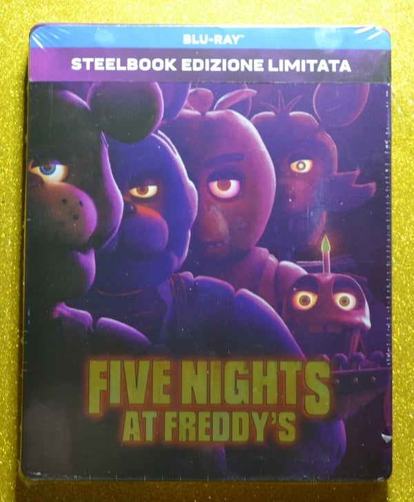 EU EDITION Five Nights at Freddy's Steelbook Bluray Brand New