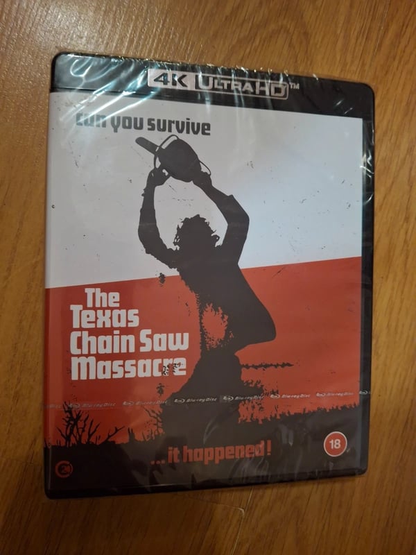 The Texas Chainsaw Massacre 4K UHD Second Sight Brand New