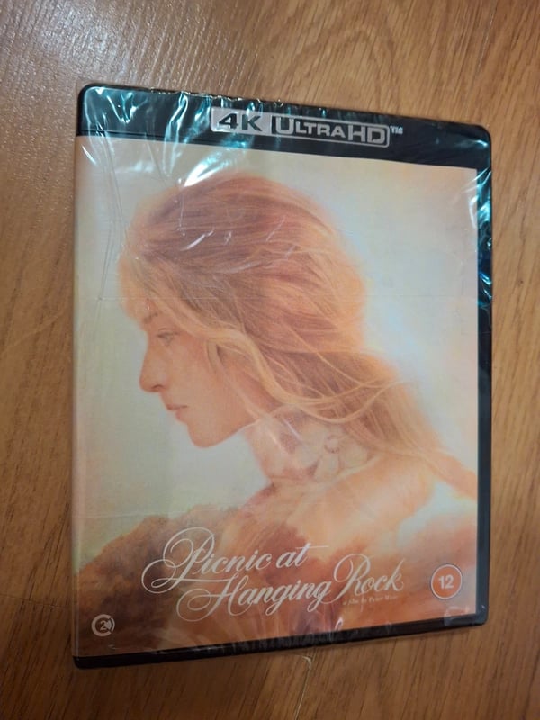 Picnic at Hanging Rock 4K Ultra HD Blu Ray Brand New